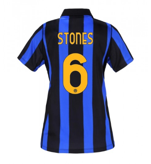 Inter Milan John Stones #6 Kotipaita Naisten 2026-27 Lyhythihainen Inter Milan John Stones #6 Kotipaita Naisten 2026-27 Lyhythihainen